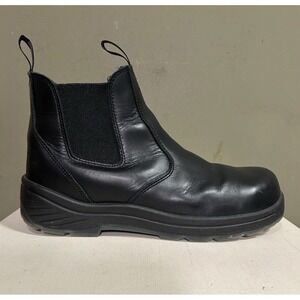 Thorogood 804-6134 Men's 6" Leather Composite Toe Chelsea Boot Black Sz 10.5